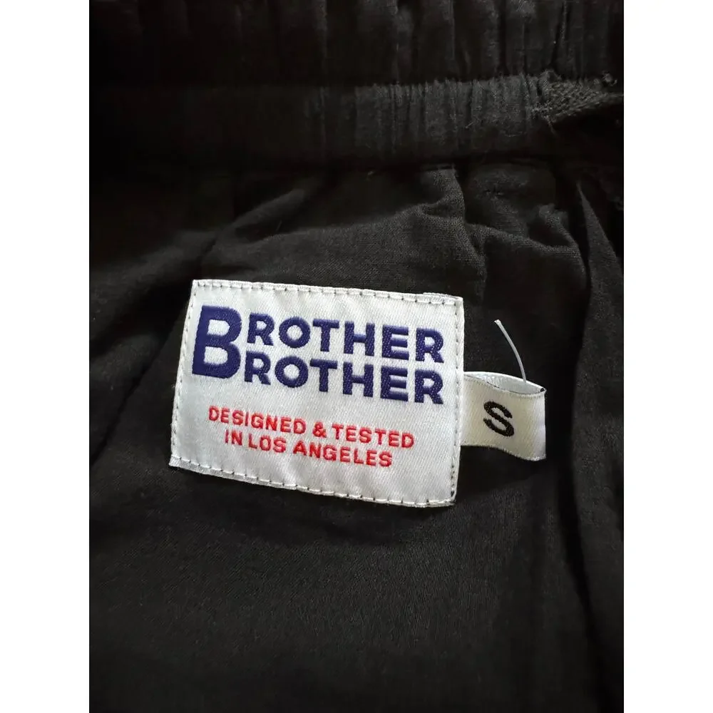 Brother Brother Double Pleated Trouser Black Small S